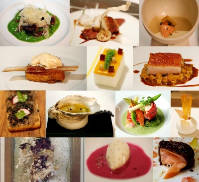 Fotograf: Se http://en.wikipedia.org/wiki/File:Dishes_made_by_Michelin_star_restaurants.jpg, licens: Creative Commons Attribution ShareAlike 2.0